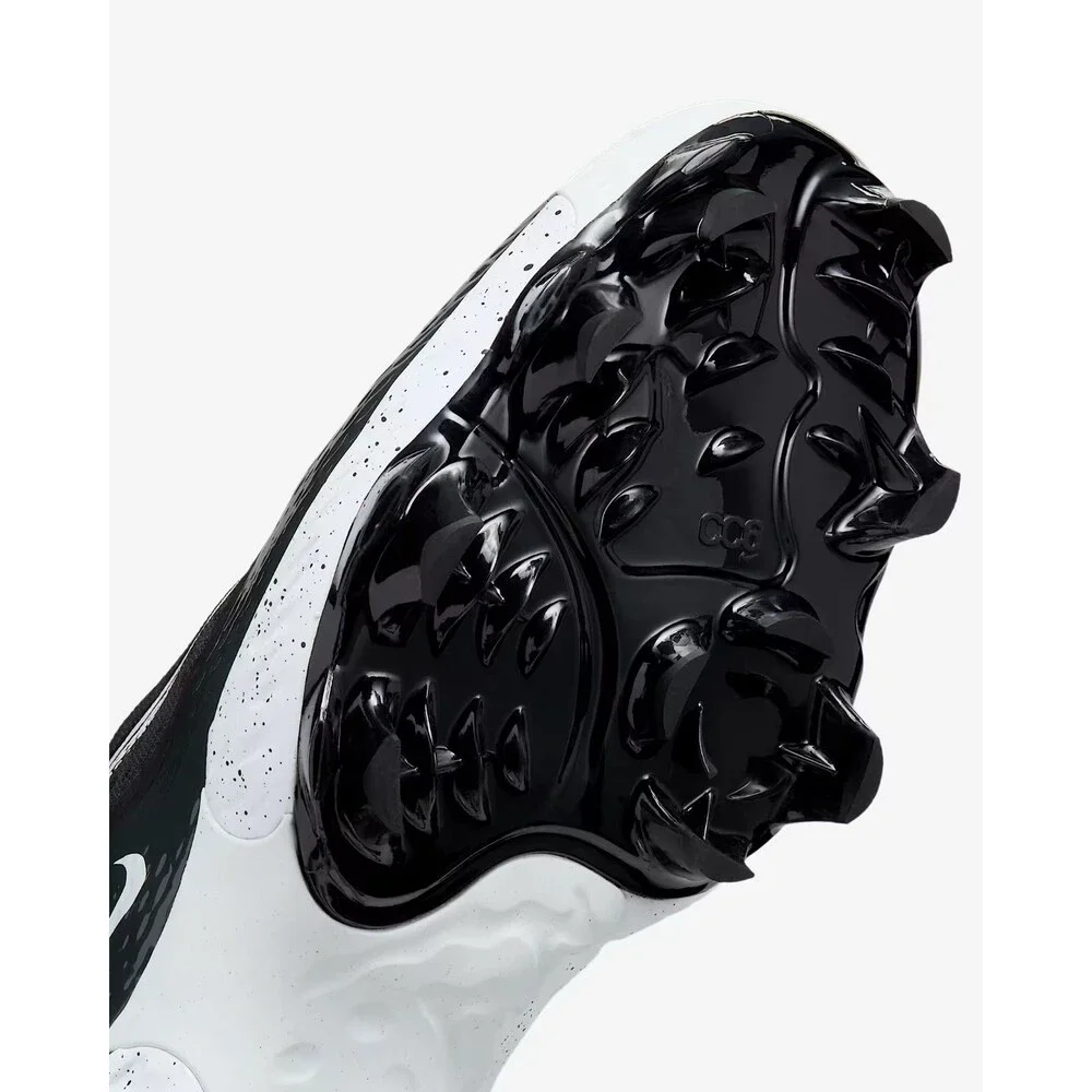Nike Alpha Huarache Elite 4 MCS Baseball Cleat Grey/White FD6221-003 Mens Size 8